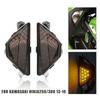 LED Front Turn Signal Light Lamp For KAWASAKI NINJA 250 300 400 650 1000 EX650