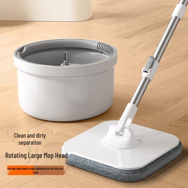 MDNG Clean and Dirty Water Separation Spin Mop Bucket