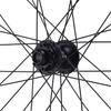 ALEXRIMS CUE3.0 Dirt Jump Bike Wheels, 26-inch Front and Rear Set, F110mm/R135mm, Single Speed, 6H Disc, Black