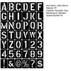 42 Pcs 3 Inches Letter Stencils Reusable Plastic Alphabet Symbol Number Templates Interlocking Craft Stencils Kit for Painting On