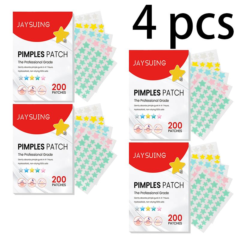 Star Colored Acne Stickers Repair Pimples Pits Acne Marks Fade Acne Spots Blemishes Cover Acne Pimples