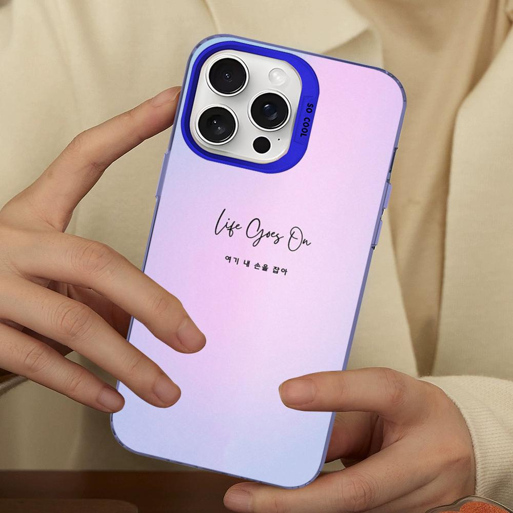 Милый чехол для телефона 'Люби себя' для iPhone 16 15 14 13 12 11 Pro Max X XR XSMAX 8 7 Plus Матовый противоударный задний чехол