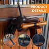 Adjustable Strap T-Shaped Saddle Hanger Wall Mounted Saddle T Hanger  Equestrian Storage