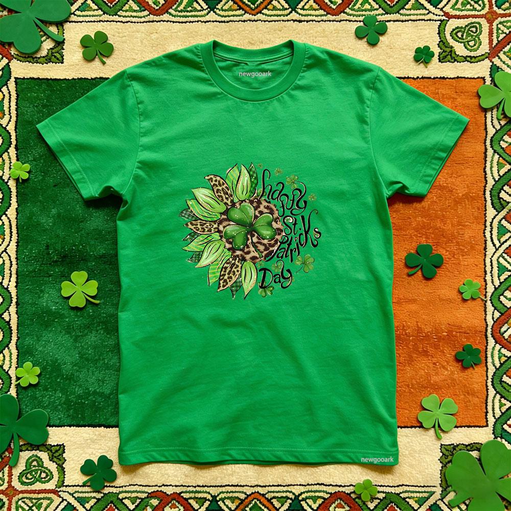 Saint Patrick lucky Irish t shirt green Retro cotton funny festival printed T shirt Casual Unisex Adult Women Unisex Party tee