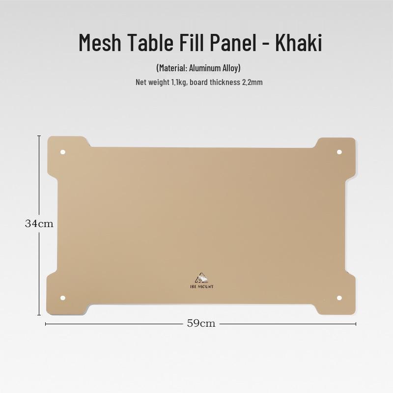 Outdoor Tabletop BBQ Connector Plate for Camping Tables