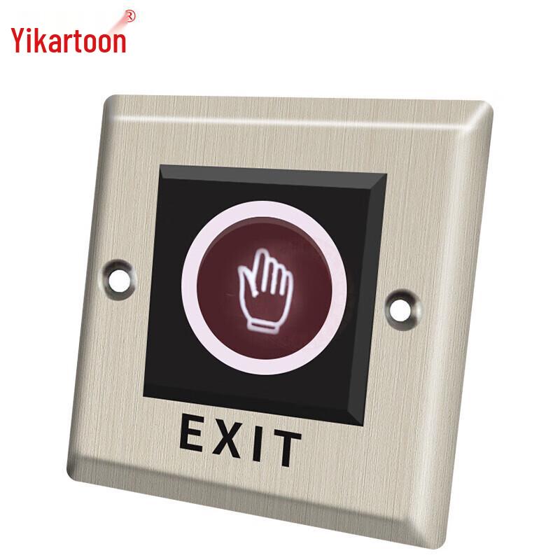 Yikatong HK02 Инфракрасная кнопка выхода для контроля доступа Штепсель CN (адаптер в комплекте)