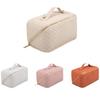 Large Capacity Cosmetic Bags Pu Leather Ladies Storage Bag Travel Makeup Case  Toiletry Bag