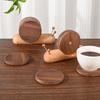 Деревянная Изолированная Подставка Улитка Подставка для Стола Креативная Подставка для Чашки Домашнее Украшение