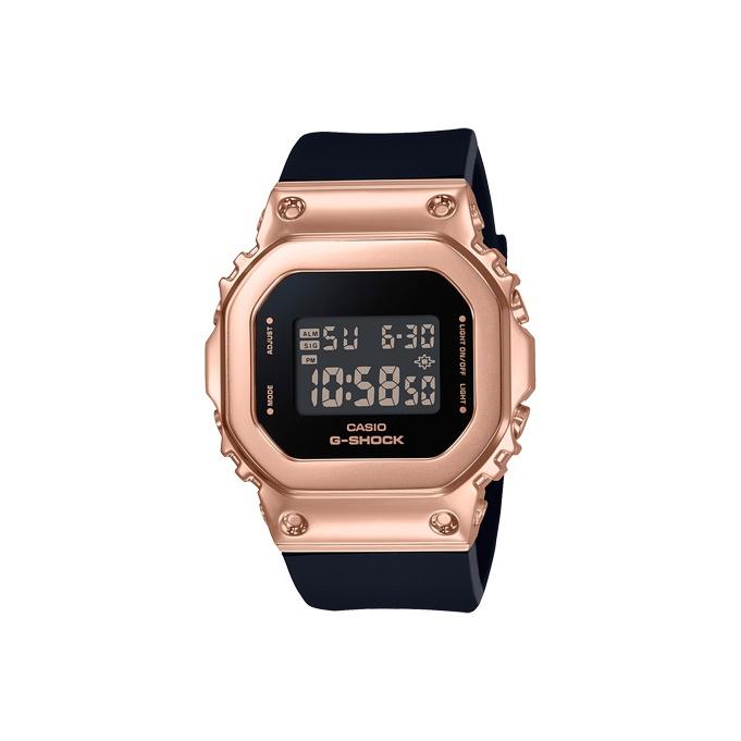 Casio Женские Полностью Металлические Серия Черные Часы GM-S5600PG-1PR GM-S5600PG-1PR