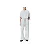 Fear of God Essentials Вышитая базовая футболка Слоновая кость Мужские Топы Кремовый 125HO254282F