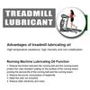 60 мл Масло для смазки беговой дорожки Снижающее шум Смазка для ремня беговой дорожки Силиконовое масло