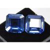 Natural Blue Sapphire Loose Gemstone 16 ct Flawless Ceylon Square Cut September Birthday Birthstone