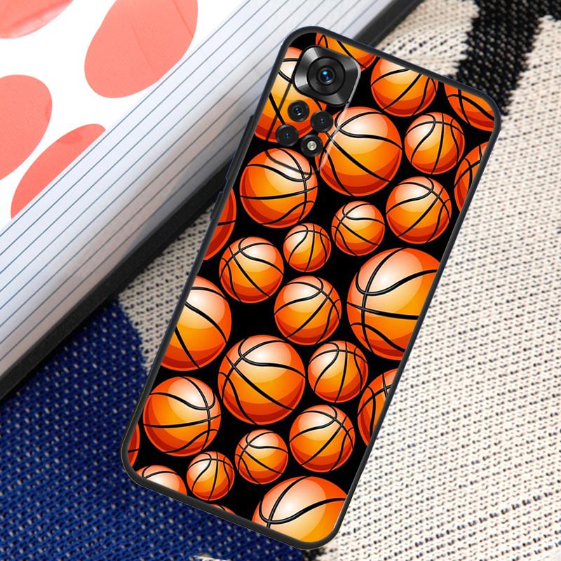 Баскетбольный спортивный чехол для Xiaomi Redmi Note 12 11 10 9 8 Pro Note 8T 9S 10S 11S Redmi 10 10C 12C 9C Cover