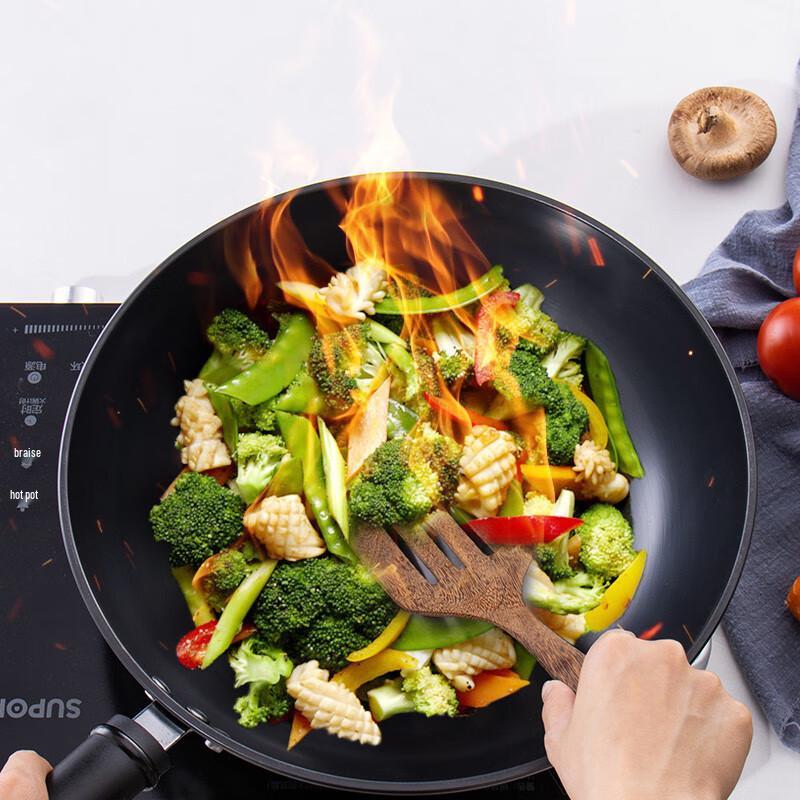 Чугунный вок Zhang Xiaoquan Dongpo Family Черное Золото