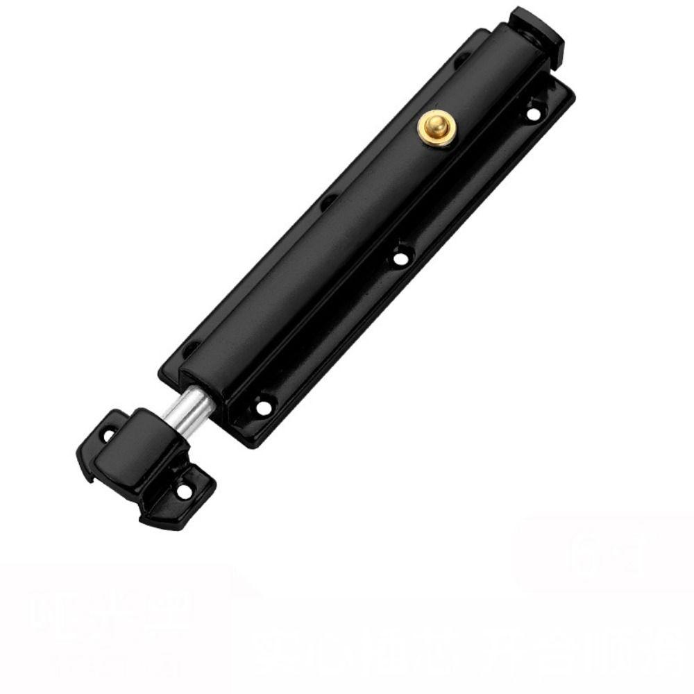 Spring Automatic Door Bolt Anti-theft Door Hasps Retro Door Buckle  Guard