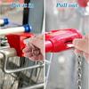 Metal Cart Key Key Chain Mini Trolley Keychain New Key Ring  Supermarket Use