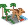 Play Hadrosaurus Dinosaur Nanoblocks 213p, разные цвета, популярные корейские игрушки