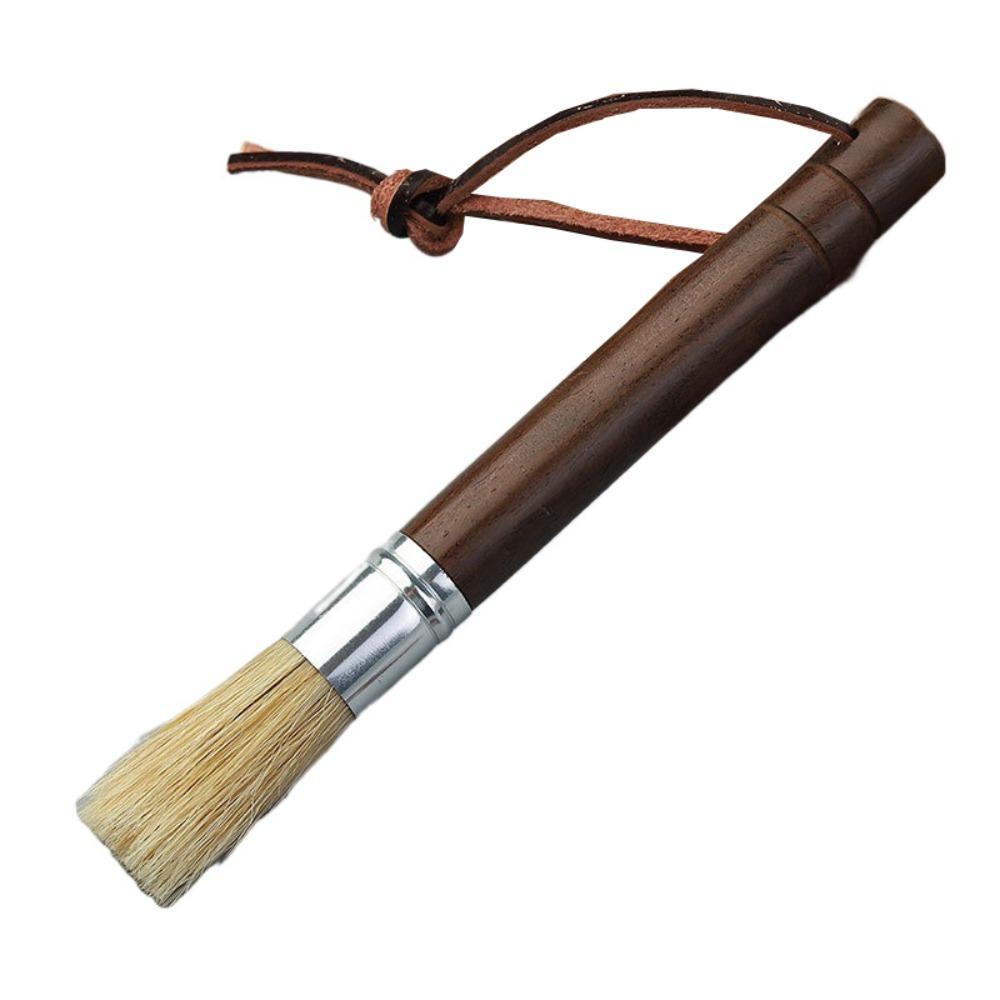 Деревянная ручка Кофемолка Щетка для чистки Винтажная щетка для кофейного порошка Набор щеток для эспрессо Кухня