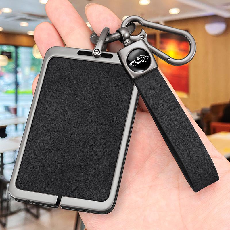 2023-24 Honda Integra/Civic/ZRV Чехол для карты-ключа - Металлический корпус с застежкой для мужчин и женщин