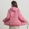 Women's Slim Fit Light Down Short Cotton Coat - Winter Korean Style, Large Size Available