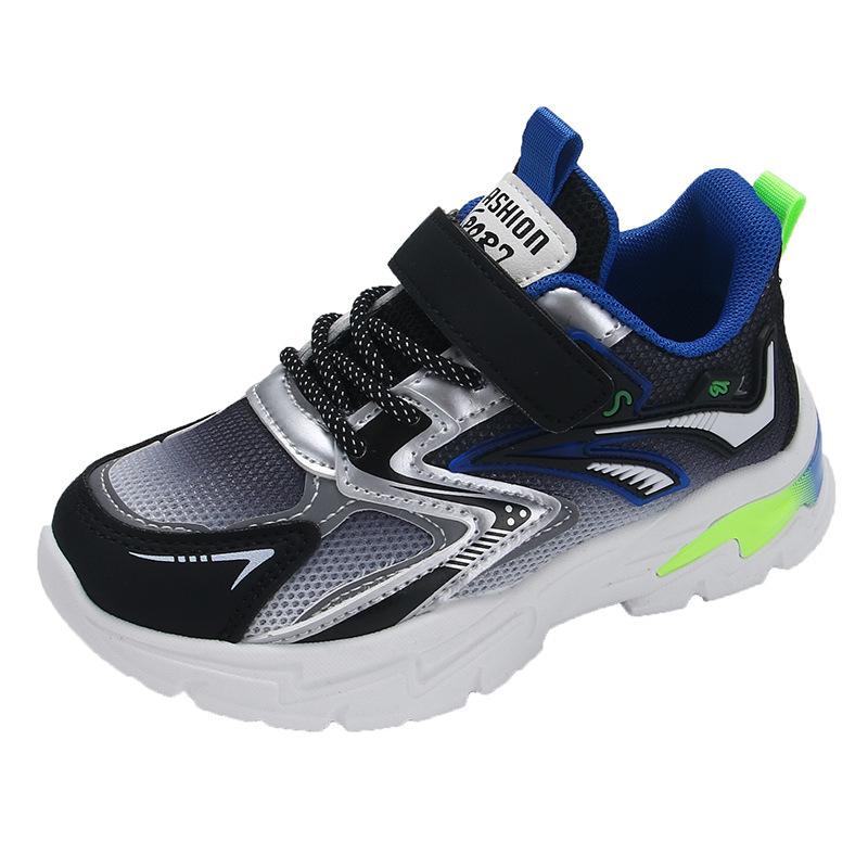 Мальчики бег девочки сезон 2024 чистая 3-6 лет дети трансграничные товары детская спортивная обувь