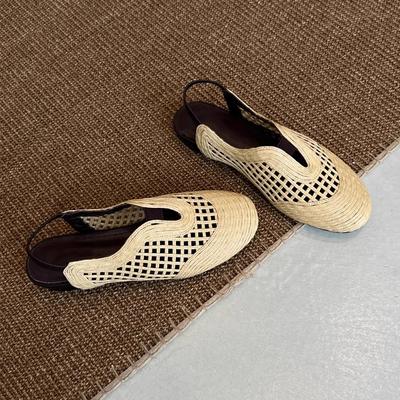 Женские сандалии Дизайнерские балетки Повседневная обувь Летние слинги Женские тапочки 2025 Ходьба Вьетнамки Новые дизайнерские шлепанцы Mujer