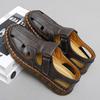FashionUltra-light Cool Mens Sandals Breathable Outdoor Summer Walking Shoes Antiskid Hollow Out Flats Quick Dry Beach Sandals Loafers