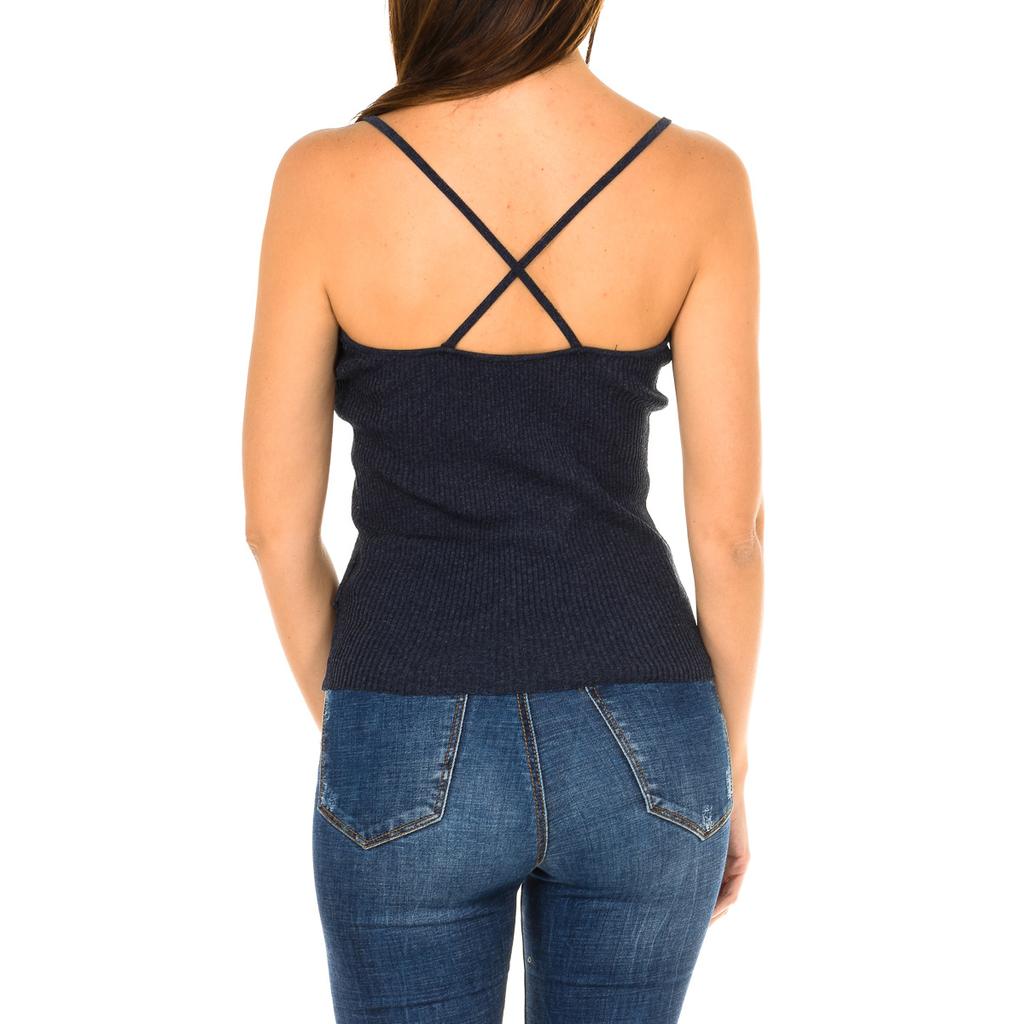 Топ на тонких бретелях из ребристой ткани 3Y5H2A-5M1WZ женский