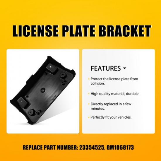 License Front Plate Bracket For GMC 2016-2018 Sierra 1500 23354525 GM1068173