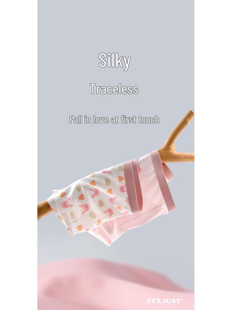 Girls' Seamless Boxer Briefs: Lightweight, Breathable Underwear for Medium & Large Youths