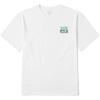 Vans Casual Comfortable Round Neck Short Sleeve T-Shirt Unisex Tops White VN000RB2WHT