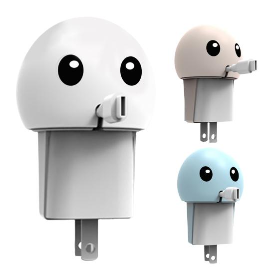 Silicone Data Cable Organizer Cartoon Cable Protector Flexible Wrap Storage Buckle Universal Charging Cord Holder for Travel Home