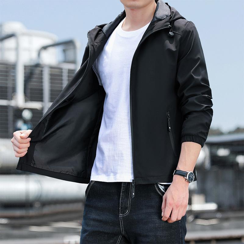 Мужская куртка Весенняя куртка Весенняя корейская студенческая мужская куртка Модное весенне-осеннее пальто Мужская куртка Мужская одежда