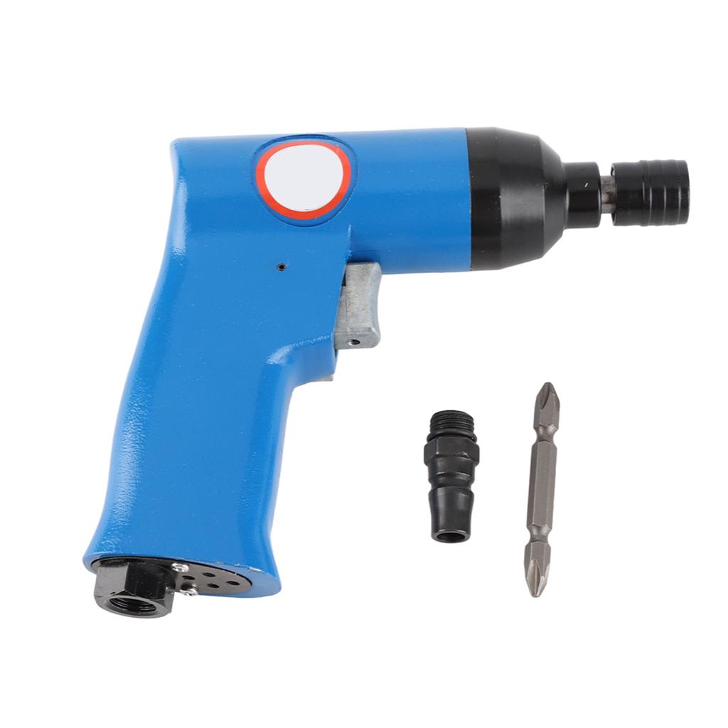 14"" Pneumatic Air Screwdriver Tool Pistol Shape Clutch Grip Reversible Screwdriver 1000RPM