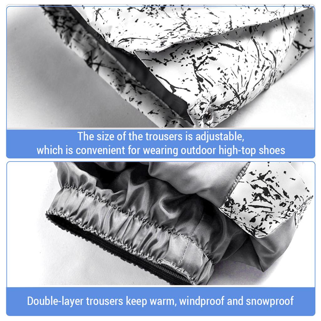 Детские сноубордические штаны Водостойкие Теплые Лыжные штаны для мальчиков и девочек