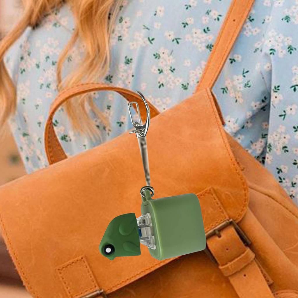 Снимающая стресс игрушка-украшение в виде лягушки, щелкающая, толкающая игрушка, брелок-фиджет для клавиатуры, звуковая, световая, сенсорная игра для взрослых, молодежи, студентов