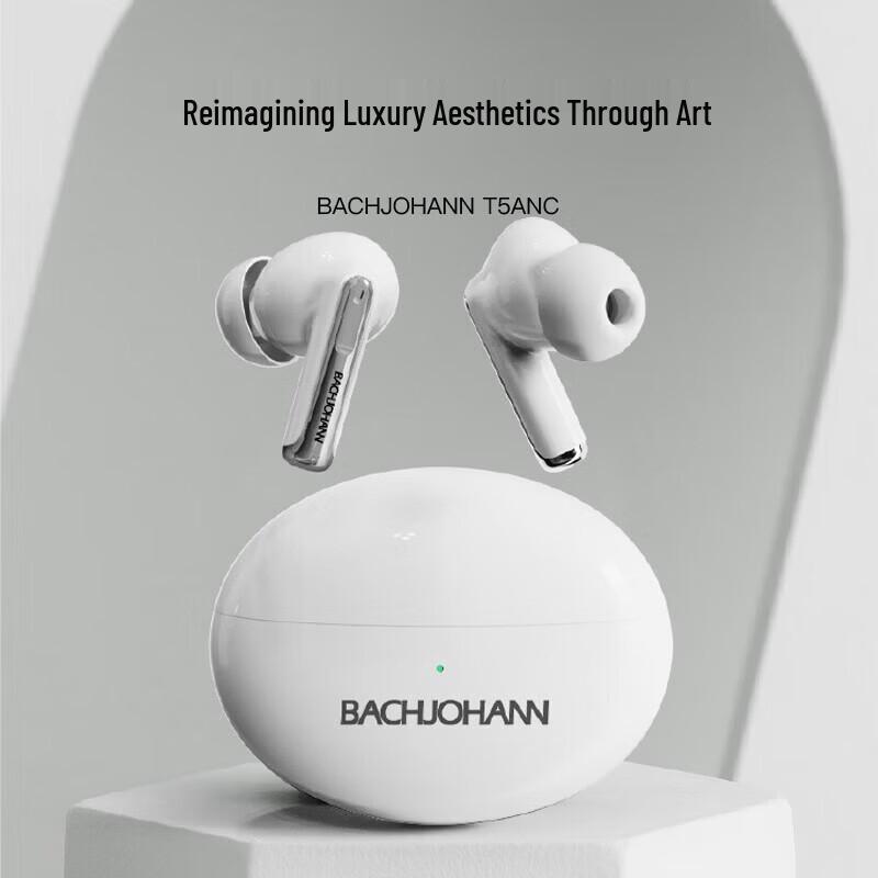 Bach Johann T5ANC Noise-Cancelling True Wireless Earbuds
