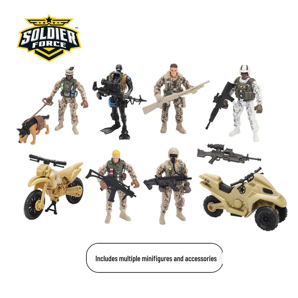 Серия Sky Brave от Tomy: Военная модель DIY Образовательная игрушка для детей - Отряд спецназа