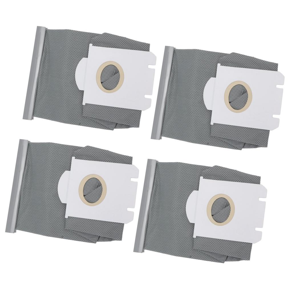 4 Pieces Vacuum Cleaner Dust Bags Replacement Non Woven Fabric Dust Collection Bag for Philips