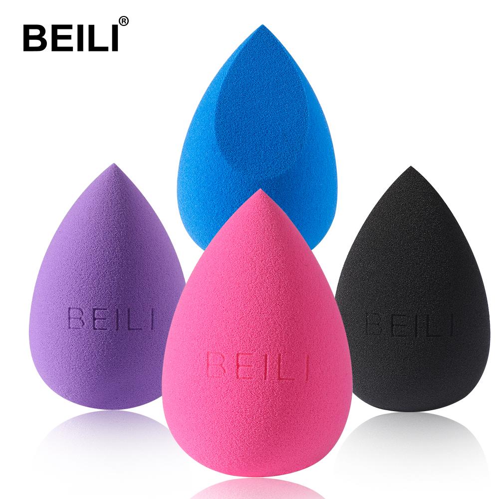 BEILI Женская косметическая пуховка для макияжа, губка для тонального крема, губка для пудры, косметические инструменты, аксессуары для макияжа, для влажного и сухого использования