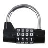 Gym Combination Lock 4 Dial Digit Code Lock Weatherproof Security Padlock  Door