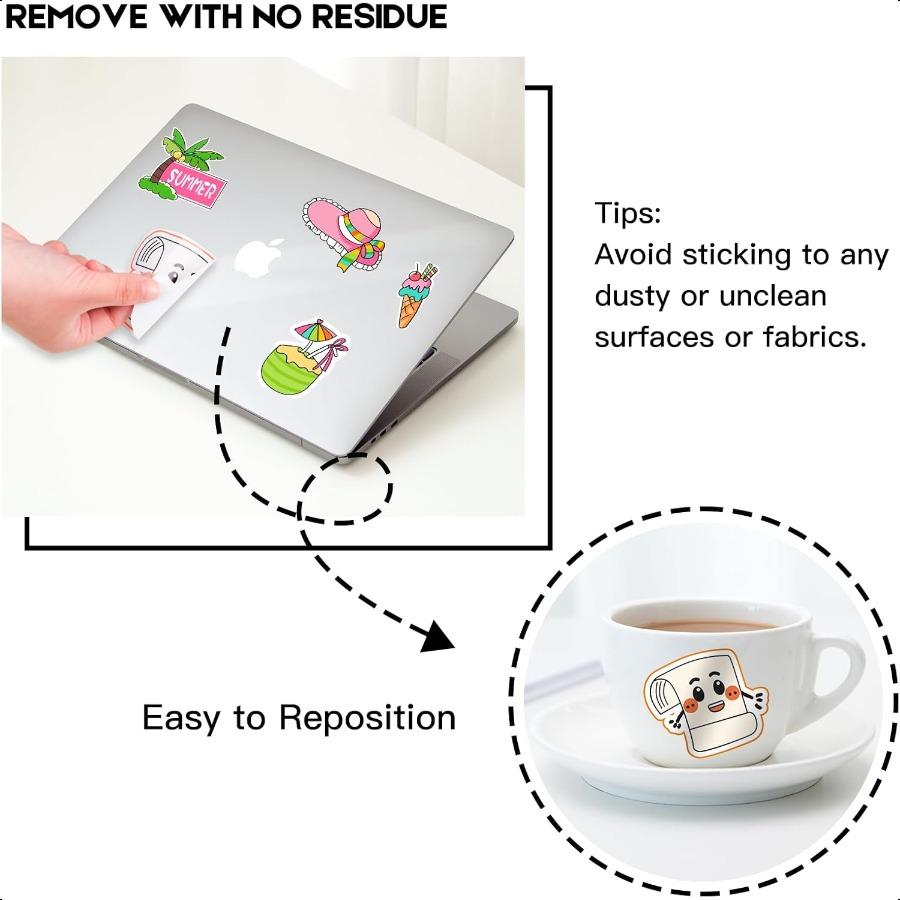 30 листов Премиальная печатная виниловая бумага для наклеек для струйных принтеров Матовая белая 8,5x11 дюймов Водостойкая и с яркими цветами Reta