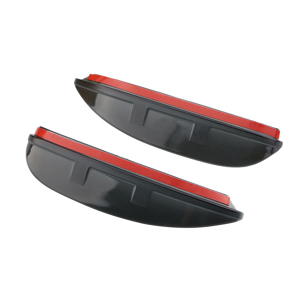 2PCs For Kia Sportage QL KX5 2016-2025 Car Rear View Glass Mirror Rain Eyebrow Shield Sun Visor Shade Plastic Frame Stick
