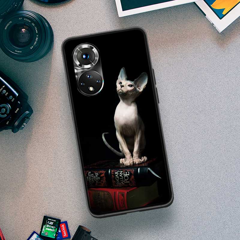 Чехол для телефона Lavaza Sphinx Sphinx Cat для Huawei P Smart 2021 Y5 Y6 Y7 Y9 Honor 50 20 Pro 10 10I 9 9X Y9S 8 8A 8X 8S 7S