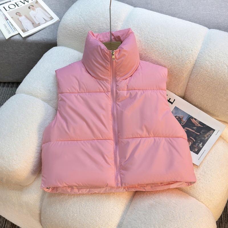 Cotton Vest Autumn and Winter Women's Cotton Vest Vest Short Sleeveless Cotton Vest Women