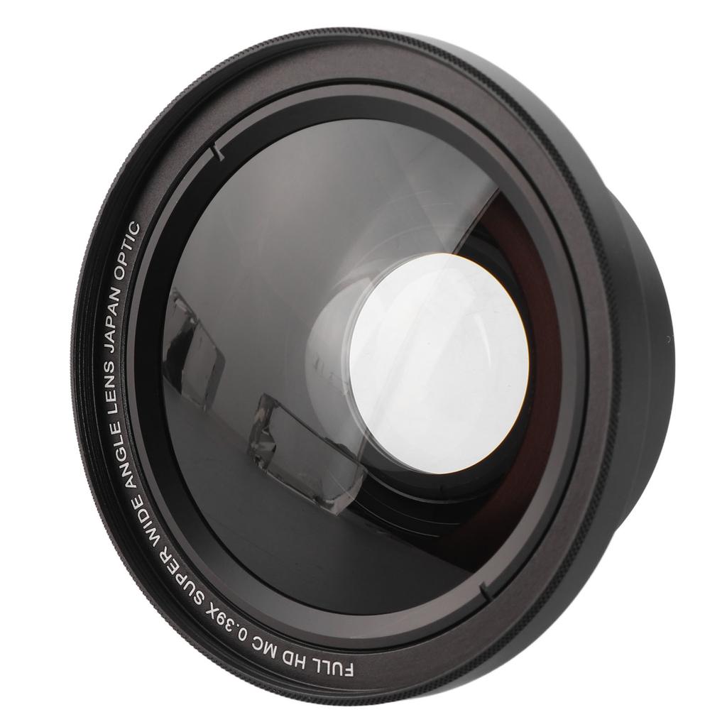 Digital Video Camera Wide Angle Lens 0.39X 37mm Interface HD Professional Camera Wide Angle Lens for D4993