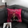 MMr WorldwideS Pitbull Cushion Cover Natural Linen Organic Fabric DoubleSided Printing Sofa Home Decor Gift Pillow Case