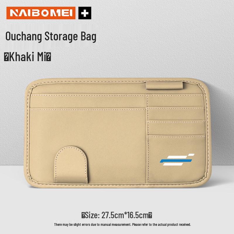 Car Document Holder, Sun Visor, and Glasses Clip for Oshan X5/X7/Z6/Cosay 3/5/6Pro Models.