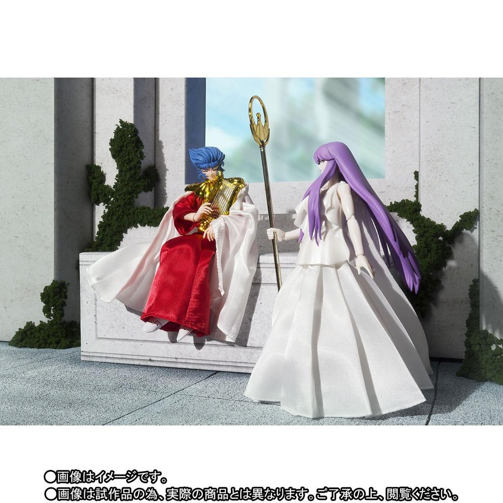Saint Seiya Myth Cloth Saint Seiya Legend of Crimson Youth Sun God Abel Goddess Athena Legend of Crimson Youth Memorial Set & (2 Figures)