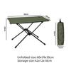 Portable Camping Table Aluminum Foldable Ultralight Outdoor Furniture Side Tables Picnic Beach Organizer Folding Desk Carry Bag